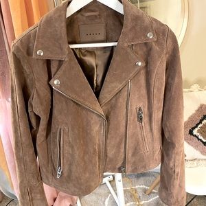 Nordstrom suede jacket. Worn 2x (too small)